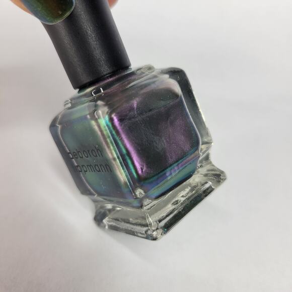 Deborah Lippmann Nail Polish "Wicked Game" NEW Iridescent Holo Chrome - Picture 8 of 9